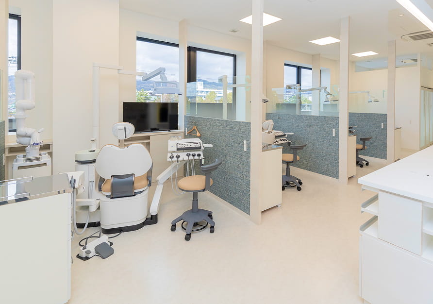 フルフラット設計の院内